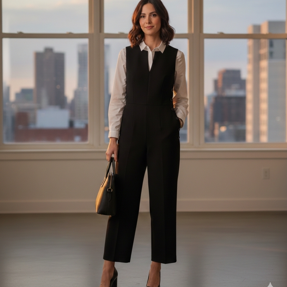Elegant Black Women's Jumpsuit